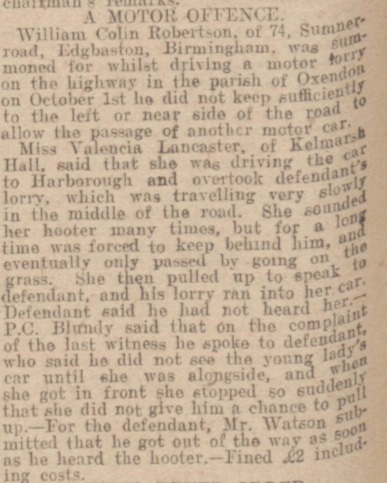 Northampton Mercury November 11, 1921 page 6